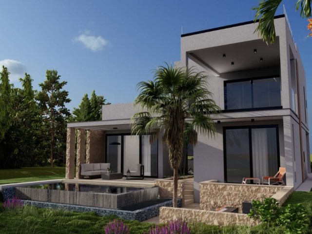 Deniz Manzaralı, Gün Batımı Manzaralı, Modern Yeni Yapım Villa - yakında hazır