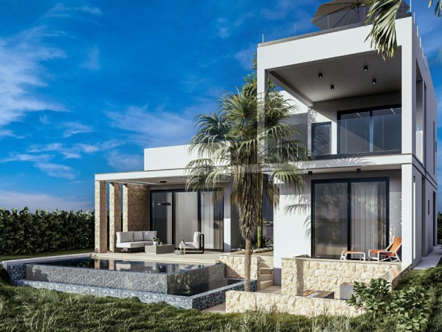 Deniz Manzaralı, Gün Batımı Manzaralı, Modern Yeni Yapım Villa - yakında hazır