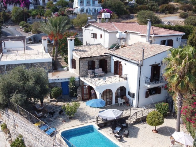 Character Stone Villa with Fantastic Views in Karsiyaka Village