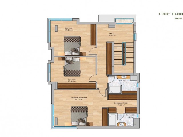 TAŞINMAYA HAZIR! Yüzde 60 peşinat ve 10 yıl vade imkanı - 3 Yatak Odalı Modern Tripleks Villa - Çatı Teraslı ve Bahçeli