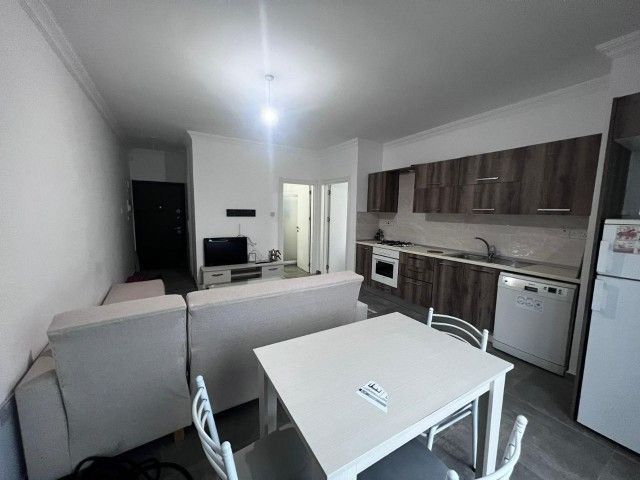 1+1 FLAT WITH LARGE TERRACE FOR SALE IN GIRNE KARAOĞLANOĞLU