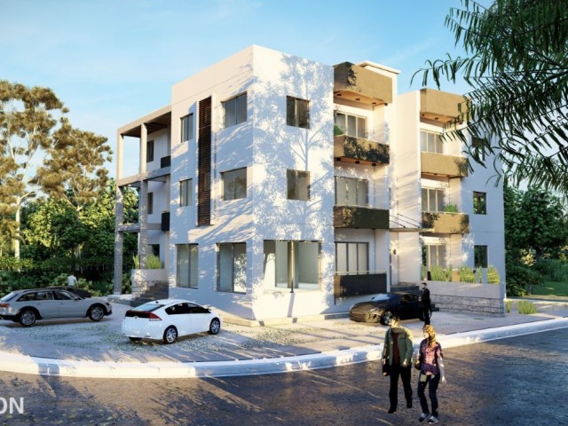 2+1 آپارتمان برای فروش در لپتا در مرحله پروژه !!!!!!!