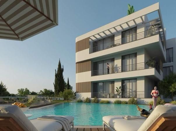 3+1,2+1 and 1+1 FLATS WITH TURKISH KOÇANLI FOR SALE IN LAPTA, IN THE PROJECT PHASE, 800 METERS FROM THE SEA