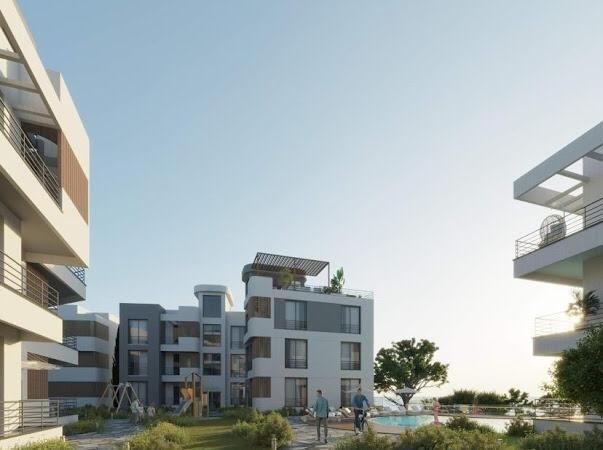 3+1,2+1 and 1+1 FLATS WITH TURKISH KOÇANLI FOR SALE IN LAPTA, IN THE PROJECT PHASE, 800 METERS FROM THE SEA