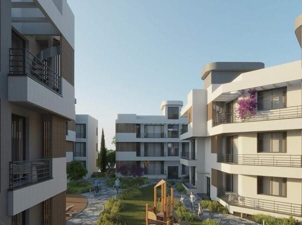 3+1,2+1 and 1+1 FLATS WITH TURKISH KOÇANLI FOR SALE IN LAPTA, IN THE PROJECT PHASE, 800 METERS FROM THE SEA