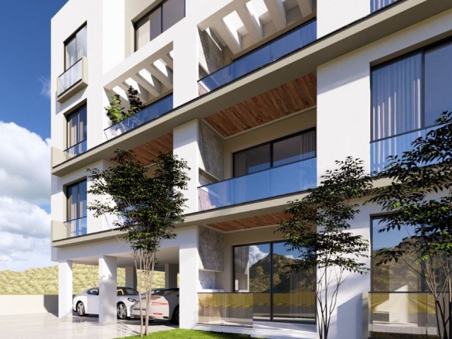 2+1 FLATS FOR SALE IN HAMİT VILLAGE IN NICOSIA UNDER PROJECT PHASE