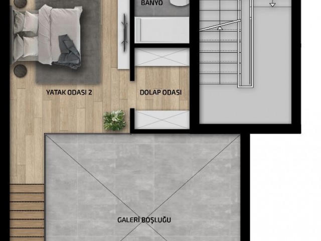 آپارتمان 2+1 برای فروش در اوتوکن، پروژه لا ایسلا