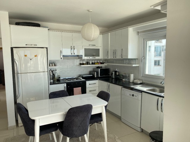 SEA VIEW FULLY FURNISHED 3+1 FLAT FOR SALE IN KYRENIA CENTER