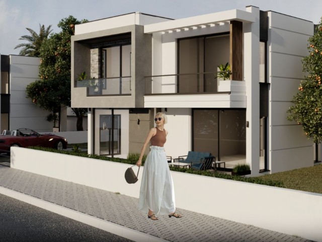 Girne Yeşiltepe’ye yeni proje. Villa ve daireler.