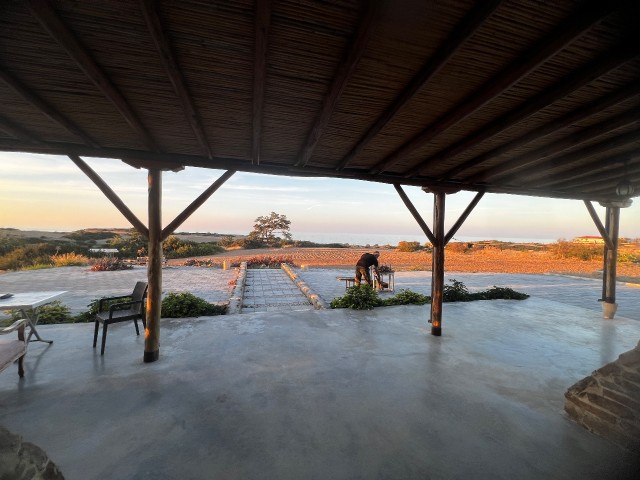 A SPECIALLY MADE ADOBE HOUSE FOR SALE IN THE LAP OF NATURE, A RARE UNIQUE IN NORTH CYPRUS!