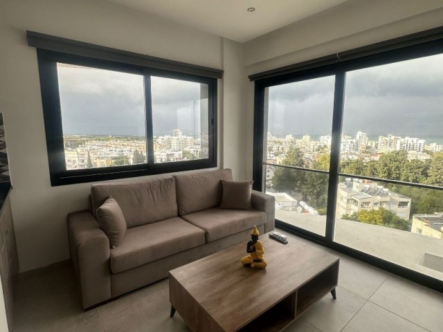 FULLY FURNISHED 1+1 FLATS WITH STUNNING VIEWS IN A NEW BUILDING IN KYRENIA CENTER