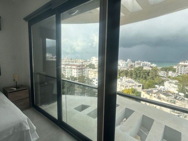 FULLY FURNISHED 1+1 FLATS WITH STUNNING VIEWS IN A NEW BUILDING IN KYRENIA CENTER