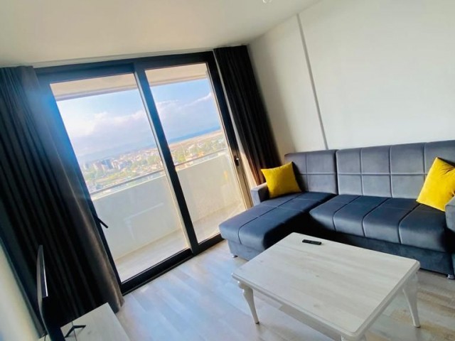 PREMIERE 1+1 FURNISHED FLAT ON THE 20TH FLOOR WITH A STUNNING VIEW