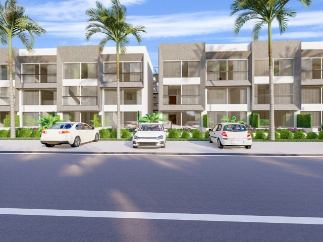 Flat For Sale in Long Beach, Iskele