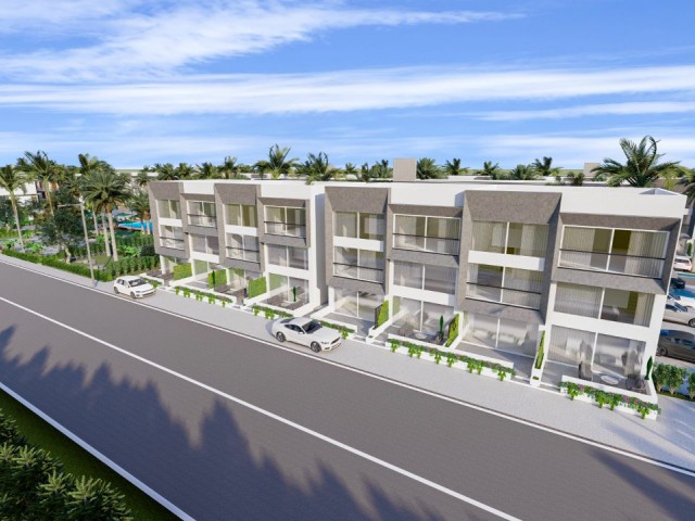 Flat For Sale in Long Beach, Iskele