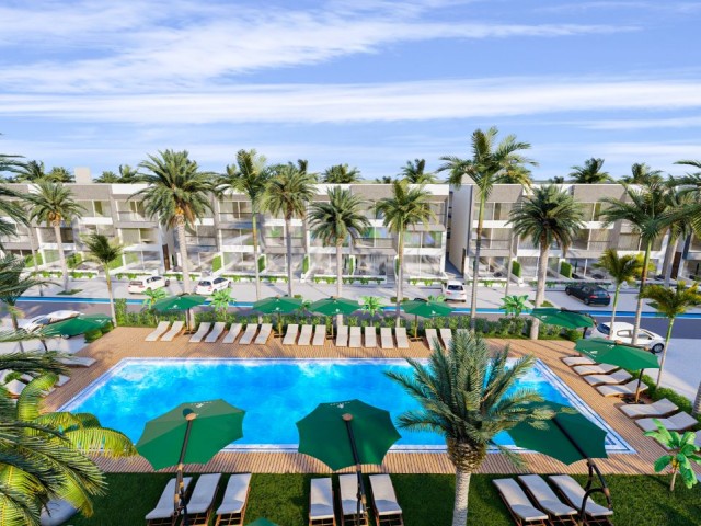 Flat For Sale in Long Beach, Iskele