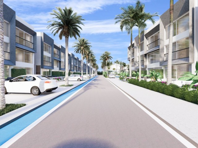 Flat For Sale in Long Beach, Iskele