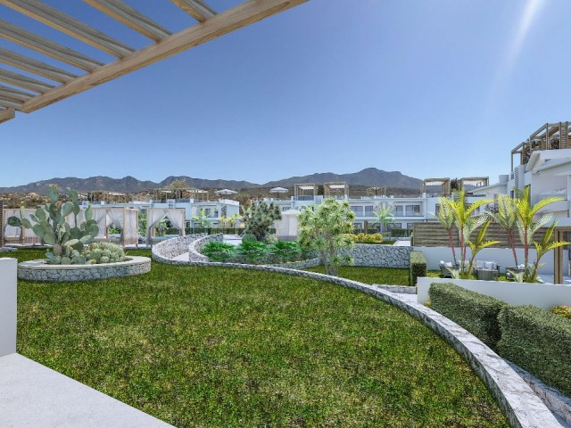 3+1 LUXURY FLAT WITH GARDEN CLOSE TO PREPARATION IN GIRNE ESENTEPE