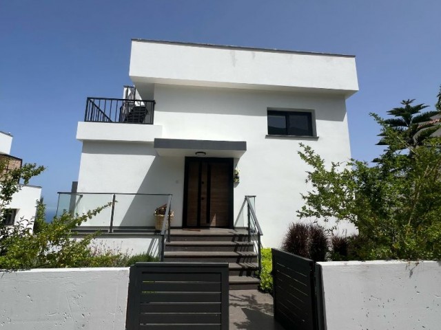 KARMİDE 3+1 VILLA FOR RENT WITH NATURE AND SEA VIEW/POOL