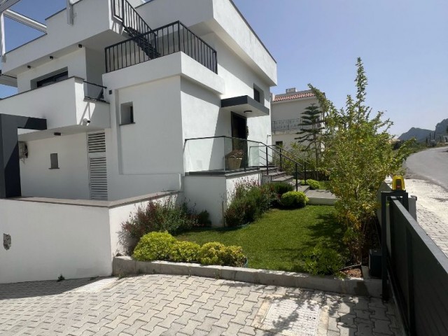 KARMİDE 3+1 VILLA FOR RENT WITH NATURE AND SEA VIEW/POOL