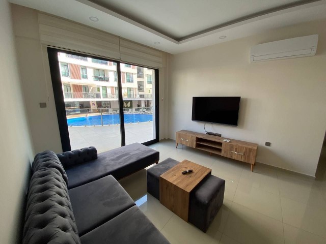 UNIQUE 2+1 FLAT FOR RENT WITH TERRACE AND POOL IN KYRENIA CENTER