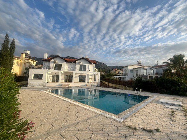 4+2 PRIVATE VILLA WITH SEA VIEW AND POOL FOR RENT IN ALSANCAK