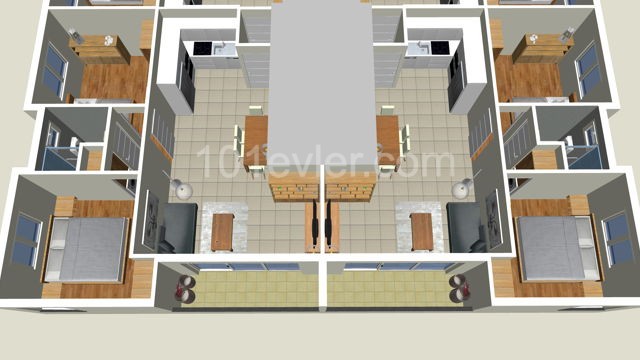 2 Bedroom Flat at the Best Location of K. Kaymakli