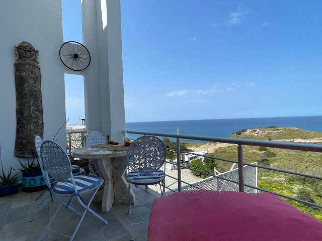 Affordable penthouse apartment overlooking the sea