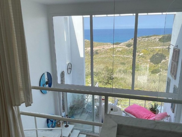 Affordable penthouse apartment overlooking the sea