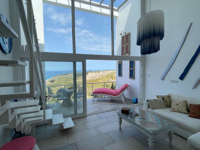 Affordable penthouse apartment overlooking the sea