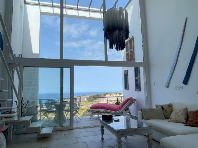 Affordable penthouse apartment overlooking the sea