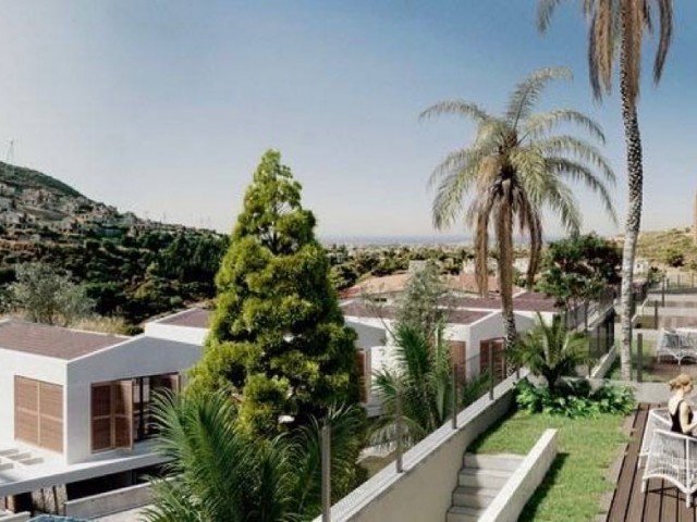 An extraordinary new complex consisting of magnificent villas is being built in the Alsancak region