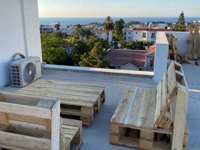 2+1 Wohnung zum Verkauf mit Meerblick in Laptada