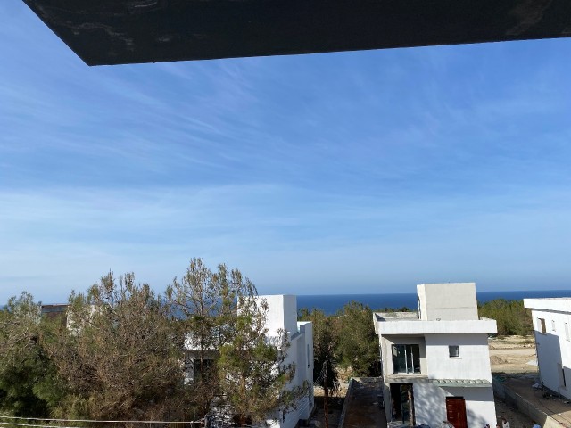 1+1 flat for sale with sea view in Çatalköy, Kyrenia