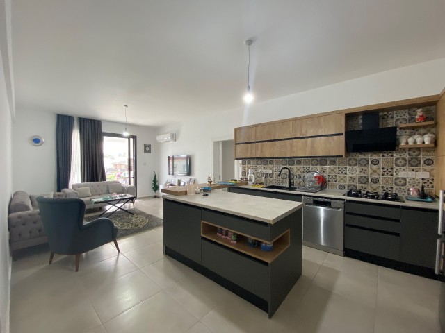 2+1 new flat for sale in a site with pool in Alsancak