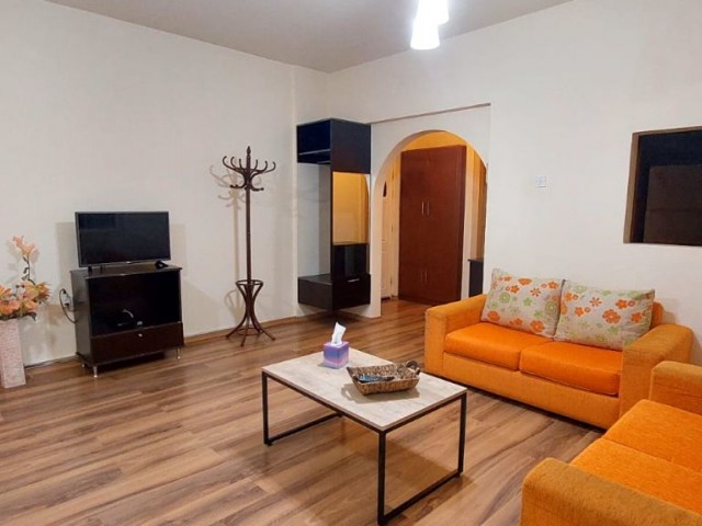 SPACIOUS FULLY FURNISHED 3+1 FLAT SUITABLE FOR FAMILY LIFE IN FAMAGUSTA CENTER CLOSE TO ONDER SHOPPING MALL