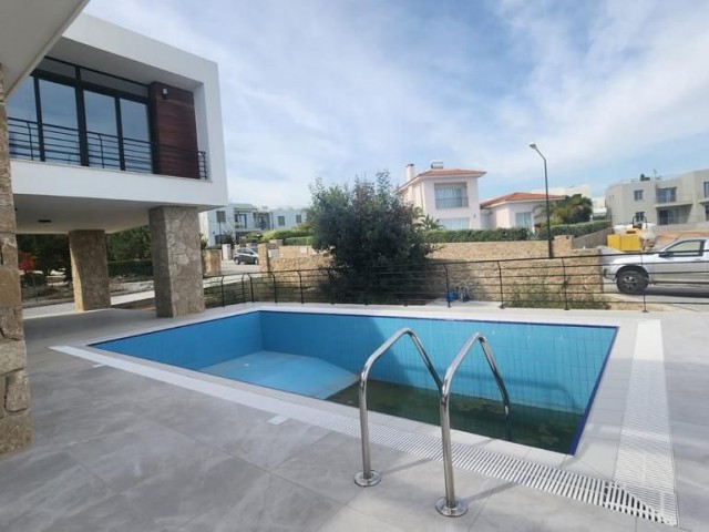 3+1 Beach Front Private Villa with a Pool in Esentepe