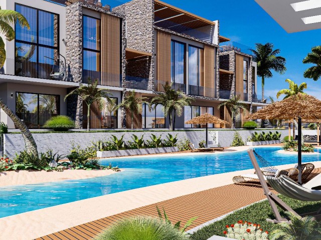 پروژه کاملاً جدید تانزانیا هومز. آپارتمان 1+1 باشکوه در منطقه Esentepe. شروع از 145000 پوند.