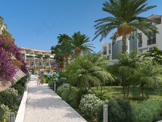 Perfekt gelegenes 2+1-Loft-Penthouse am Meer von Esentepe, Girne.