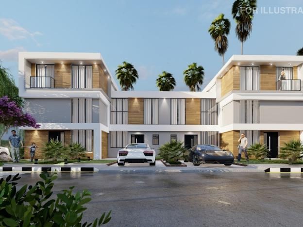 3+1 Quatro villas apartments in Iskele, Northern Cyprus.