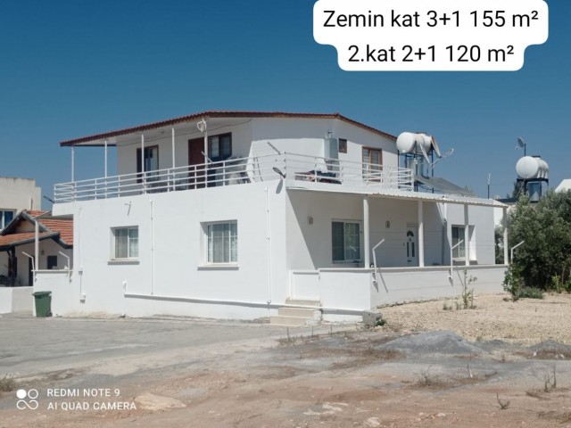 3 خانه مستقل برای فروش در منطقه alayköy به صورت جداگانه فروخته نمی شود