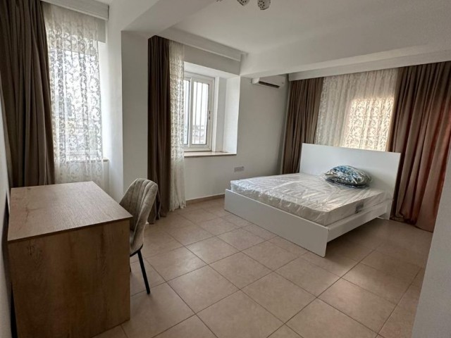 FAMAGUSTA 3+1 NEWLY FURNISHED FLAT FOR RENT WITH SEA AND LAKE VIEW