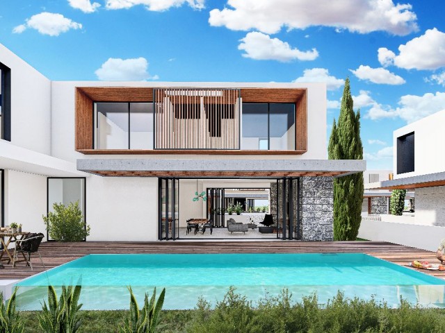 Luxusvilla zum Verkauf in Kyrenia 4+1