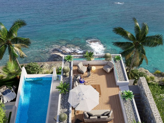 By the sea, 4+1 Duplex Villa.