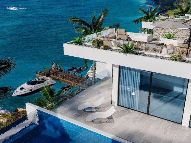 By the sea, 4+1 Duplex Villa.