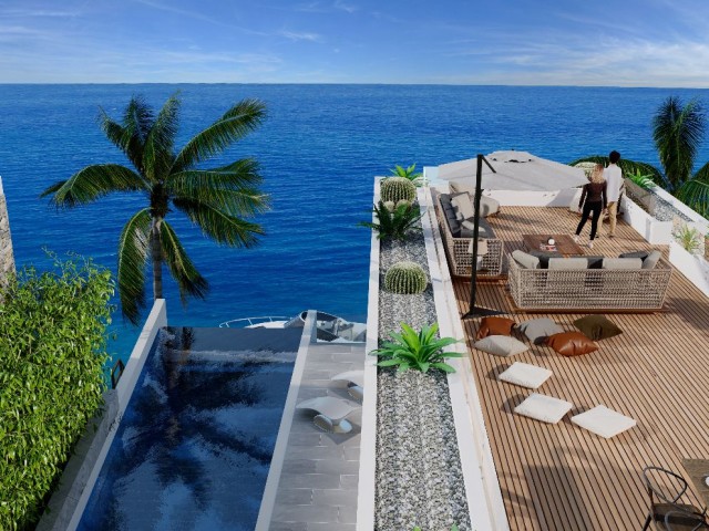 By the sea, 4+1 Duplex Villa.