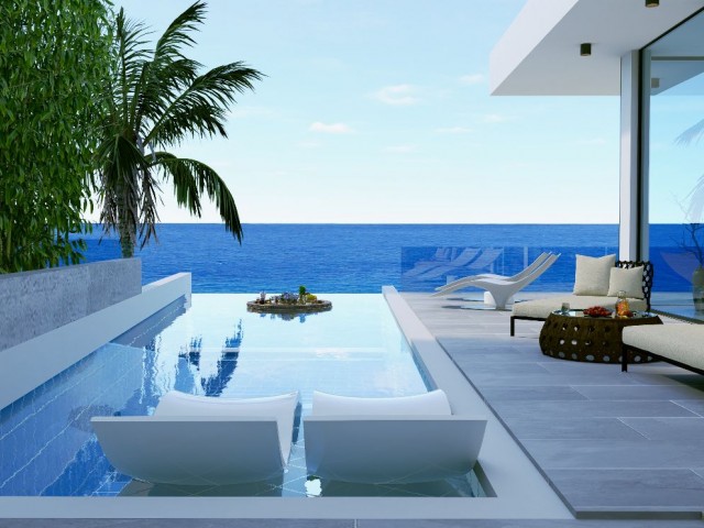 By the sea, 4+1 Duplex Villa.