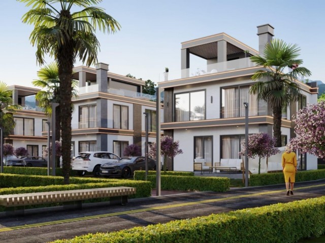 LUXUSVILLA 4+1 ZUM VERKAUF IN KYRENIA LAPTA