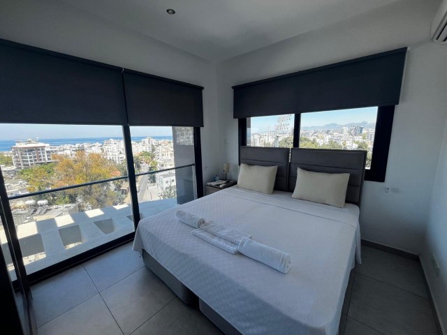 1+1 flat for daily rent with sea view