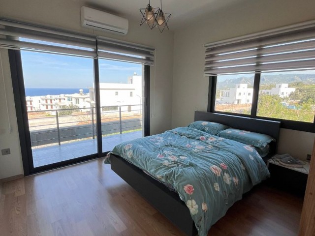 4+1 fully furnished unclosed sea view villa in Kyrenia Esentepe